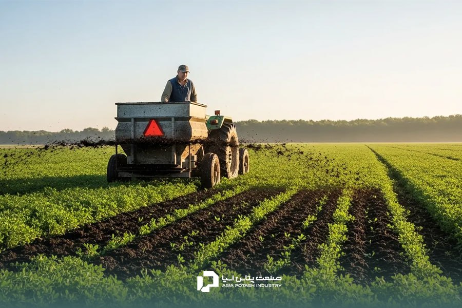 کوددهی مرزعه یونجه با توجه به زمان و نوع خاک